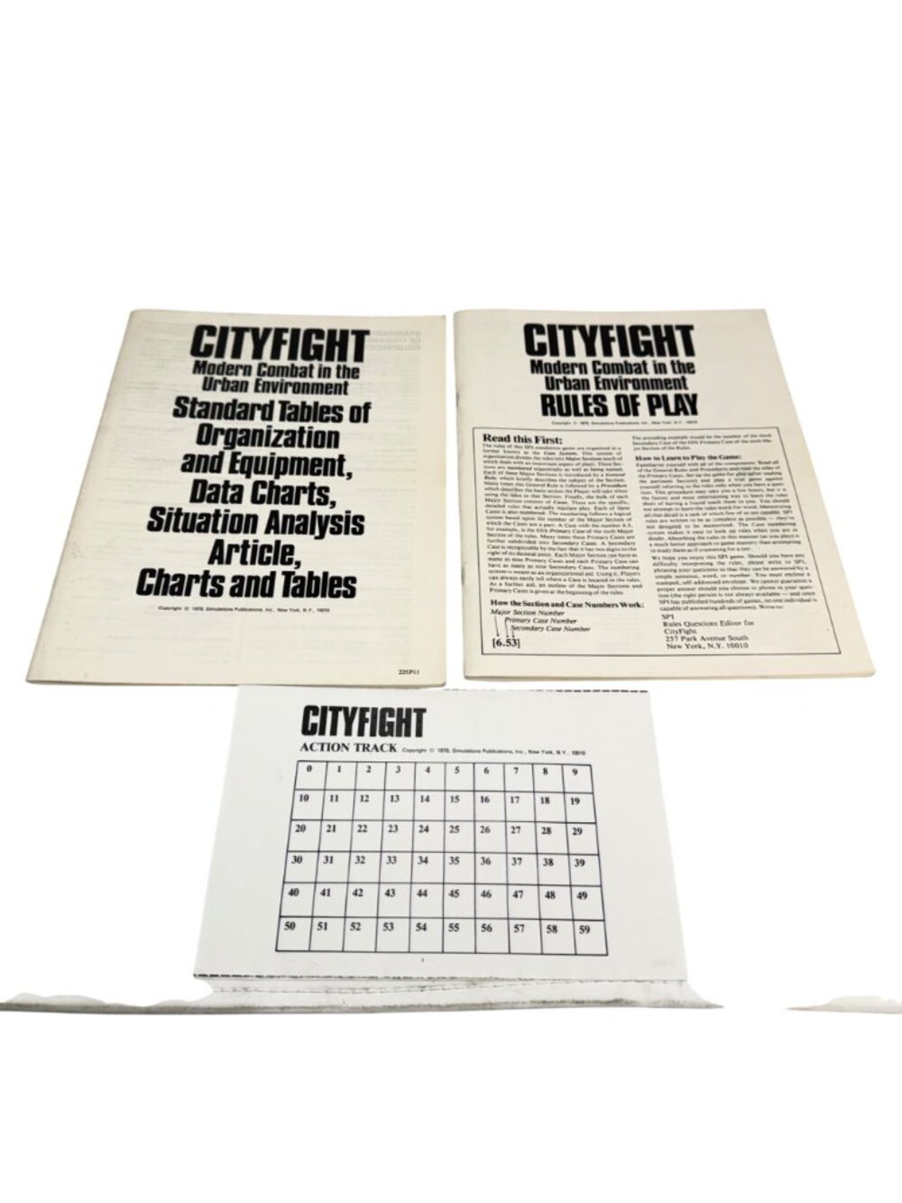 Vintage City-Fight: Modern Combat in the Urban Environment Board Game  - SPI 197 - Picture 11 of 11